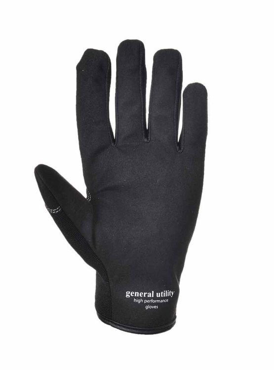 Portwest General Utility – High Performance Glove, Color: Black, Size: L, A700BKRL