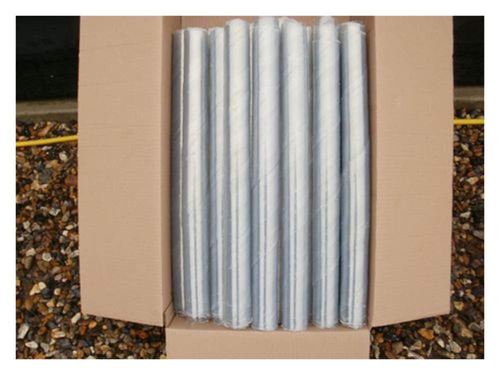 500 Clear Spiral Rabbit, Tree Guards to Protect Your Hedge Plants and Tree saplings from Rabbits, Hares and strimmers!