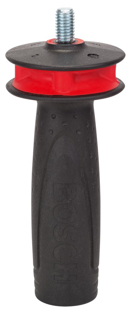 Bosch 1x PRO Handle Vibration Control (diameter mm, Professional Accessory Small Angle Grinder), Black/Red, M10