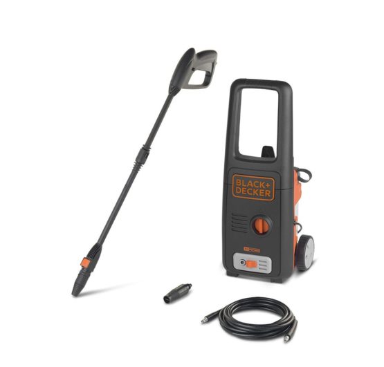 Black+Decker BXPW1400E High Pressure Washer (1400 W, 110 bar, 390 l/h)