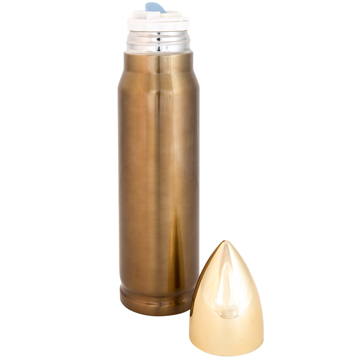 Kombat UK Bullet Flask 500ml - Gold, N/A - Image 4