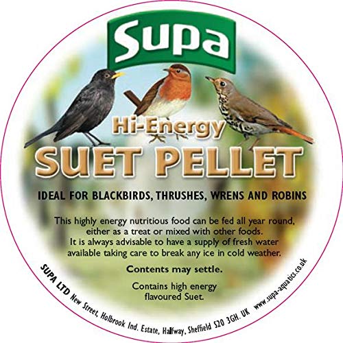 Supa Mixed Suet Pellets for Wild Birds 1 Litre Bucket, Multi-Coloured, 1 kg (Pack of 1) - Image 2