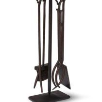Fireside Set of 4 Tools by Garden Trading, Brown, 71cm