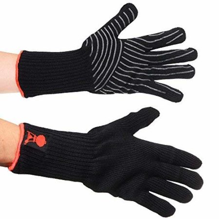 Weber Premium Gloves, Size L/XL, black, heat resistant - Image 4