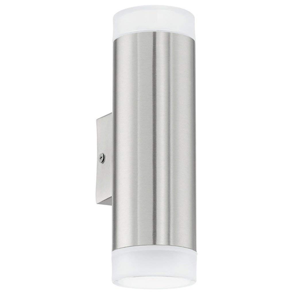 Eglo 92736 RIGA LED Exterior Wall Light in Stainless Steel, 6,5 x 20,5 cm - Image 3