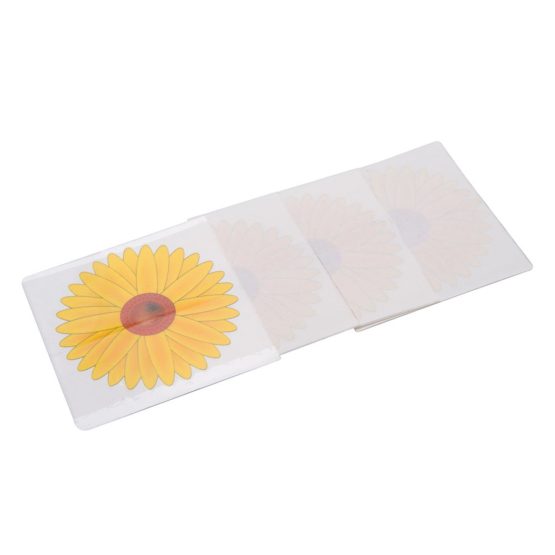 Fixman 195398 Floral Window Sticker Fly Trap 100mm Pack of 4
