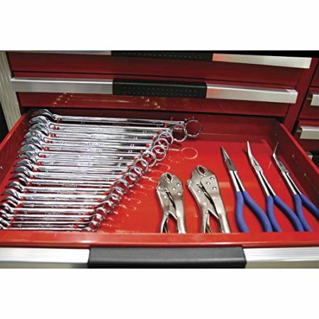 Sealey WR02 Sharks Teeth Spanner Rack Magnetic, Red, 2 Pieces - Image 2