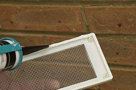 Mousemesh Medium White Pest Proofing Air Brick Vent Cover - Image 4