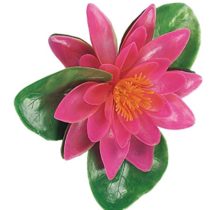 Verdemax 8912 20 x 14 cm Floating Water Lily - Pink