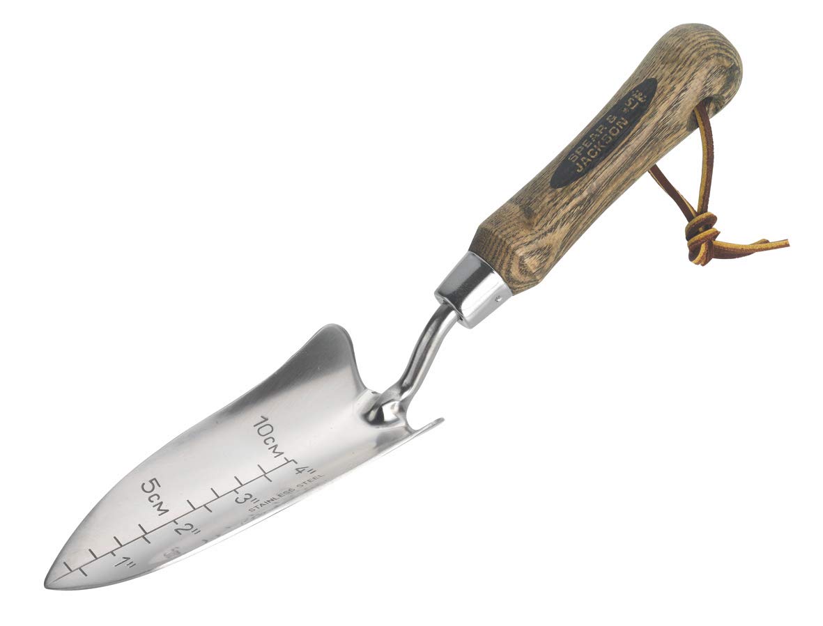 Spear & Jackson 5080TT Traditional Stainless Steel Transplanting Trowel