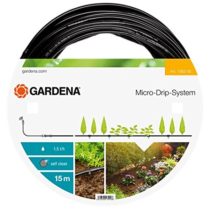 GARDENA Micro-Drip System Above-Ground Drip Irrigation Line 4.6 mm (3/16"): Drip-irrigation line for above-ground installation, 15 m (1362-20)