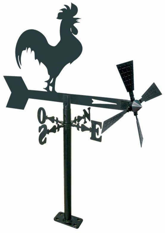 IMEX EL ZORRO 11213 - Cockerel-shaped garden weather vane, 480mm