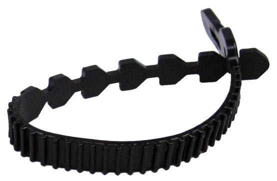 Merriway® BH01204 Adjustable Soft Garden Shrub Tree Bush Ties, 255 x 15 mm (10.2 x 5/8 inch) - Pack of 5