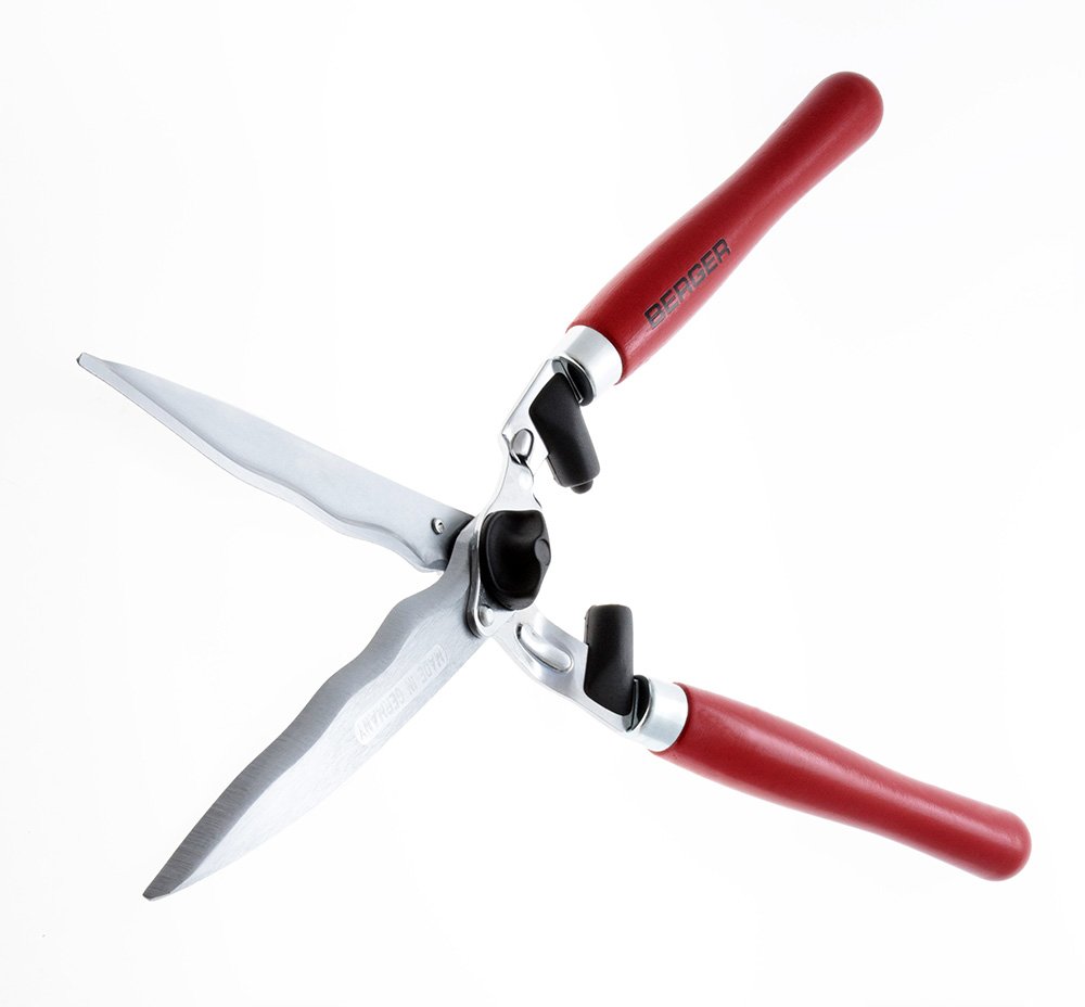 BERGER Hedge Shear Comfort 4590 with Serrated Blade Professional Tool