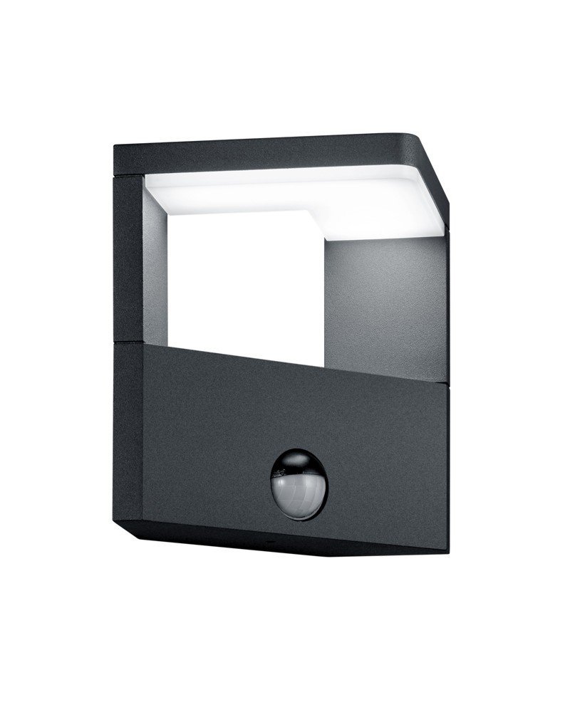 Trio Leuchten 521760142 A+ Outdoor Light - Aluminium, aluminium, charcoal, Integriert 9W