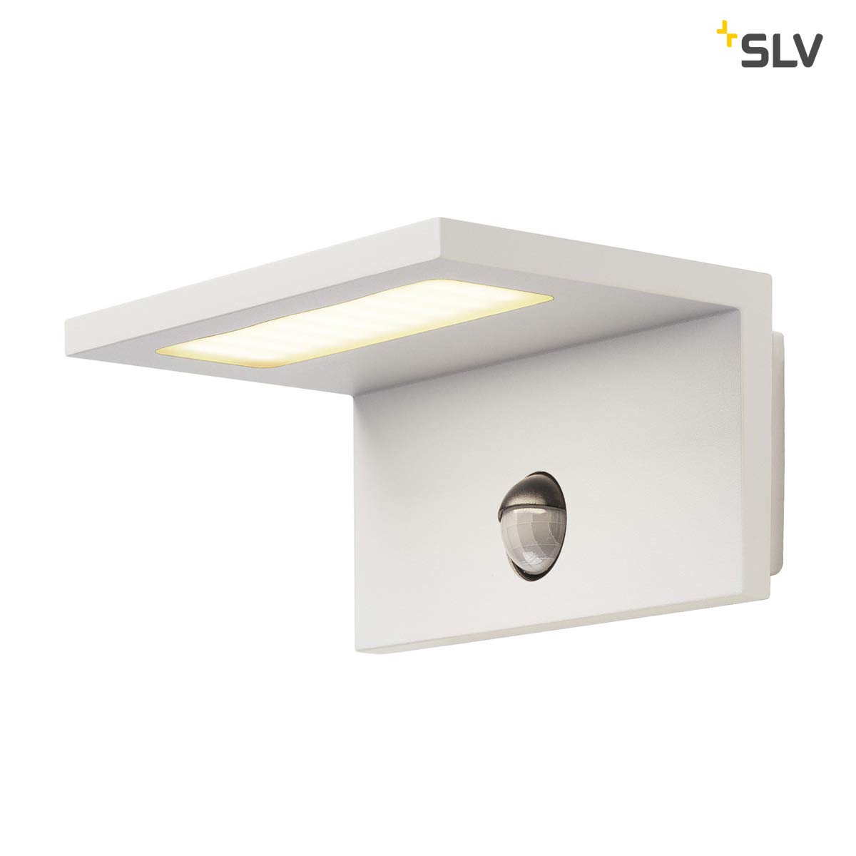 SLV Wall-Mounted Light LED Sensor WL/Lighting for Walls, Paths, entrances, LED spot Outdoor, Surface-Mounted Light Outdoor
