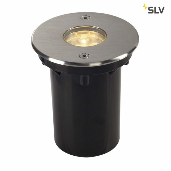 SLV Ground recessed Light DASAR® 920 / LED spot for Terrace, Outdoor Spotlight, recessed lamp Garden, Ground lamp for Outdoor / IP67 3000K 360lm Stainless Steel 40 Degrees - Image 2