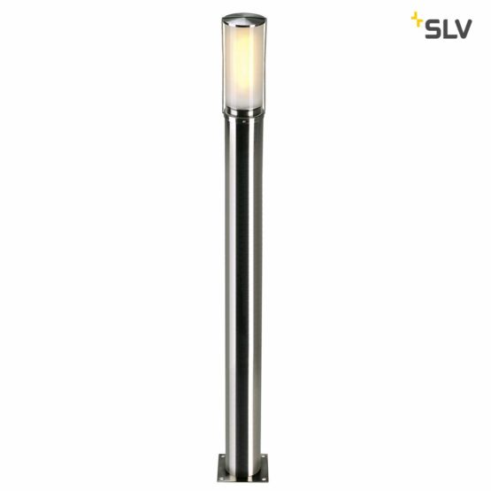 SLV Free-Standing Big Nails 80 Illumination for Paths, Walls, entrances, LED Outdoor Garden lamp / E27 IP44 15W Stainless Steel, 304, 15 W