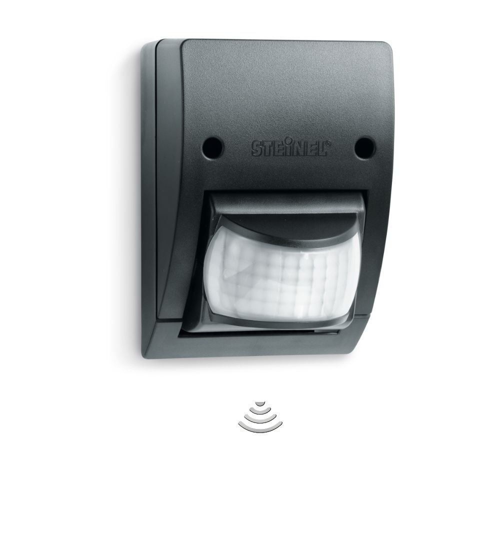 Steinel Infrared Motion Detector IS 2160 Black, 160° Sensor Swivelling, Max. 12 m, Twilight Sensor, IP54, Maximum 600 W - Image 3