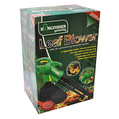 Kingfisher GPOWER2 Garden Blower VAC - Green, Transparent - Image 2