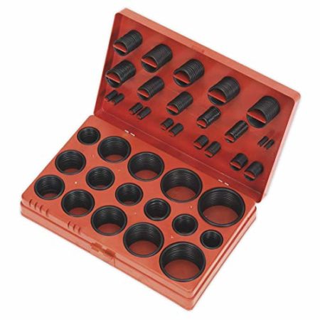 Sealey BOR419 O-Ring Assortment, 48mm x 256mm x 168mm, 419 Pieces - Image 2