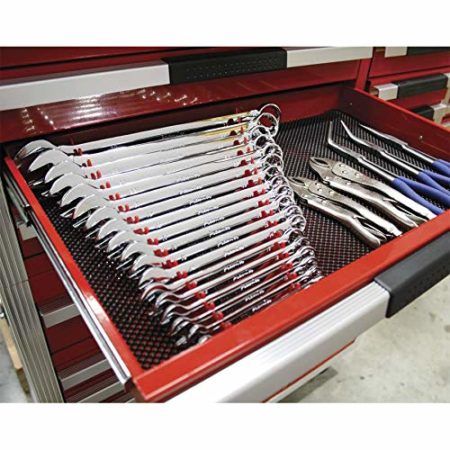 Sealey WR02 Sharks Teeth Spanner Rack Magnetic, Red, 2 Pieces - Image 3