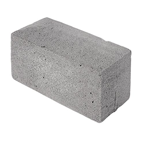 Jantex Grill Stone Brick Block Cleaning Pumice Stone | Removes Grease and Stains for Barbecue Griddle Flat Hot Plates | Handle Sold Separately