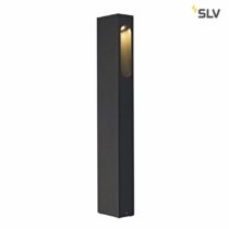 SLV Free-Standing Slot 70 / LED Illumination for Paths, Walls, entrances, Outdoor Garden lamp / IP44 3000K 8.7W 160lm Anthracite, Aluminium, 8.7 W