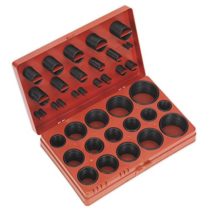 Sealey BOR419 O-Ring Assortment, 48mm x 256mm x 168mm, 419 Pieces