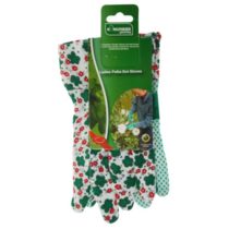Kingfisher GGL1 Ladies Lightweight Polka Dot and Floral Gloves - Green