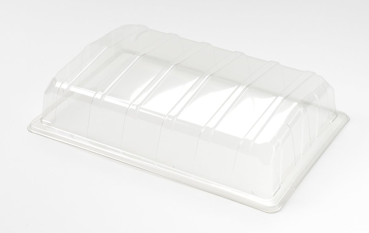 Nutley's Full-Size Heavy Duty Transparent Durable Plastic Propagator Lids for Seed Tray - (Pack of 3), British Made