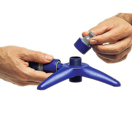 TATAY 0020201 Adjustable Sector Sprinkler On Base, Blue, 18x8.5x16.5 cm - Image 2