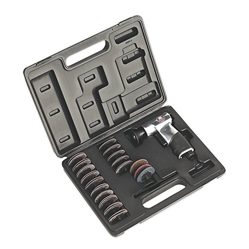 Sealey Sa720 Air Mini Sander Kit 50Mm 35Pc