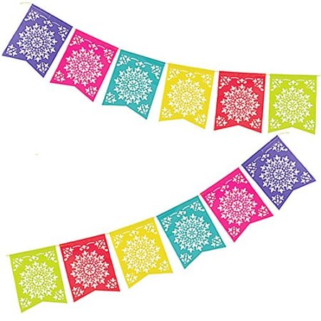 amscan Mexican Del Sol Paper Banner 3.65m-1 Pc - Image 4