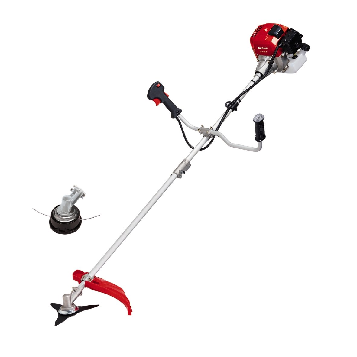 Einhell 3436540 GC-BC 52 I AS 52 cc Petrol Brush Cutter and Grass Trimmer Two Stroke Engine, Red, 31.0 cm*98.0 cm*31.0 cm