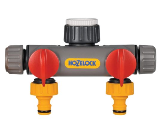 Hozelock 2252 0000 2-Way Tap Connector