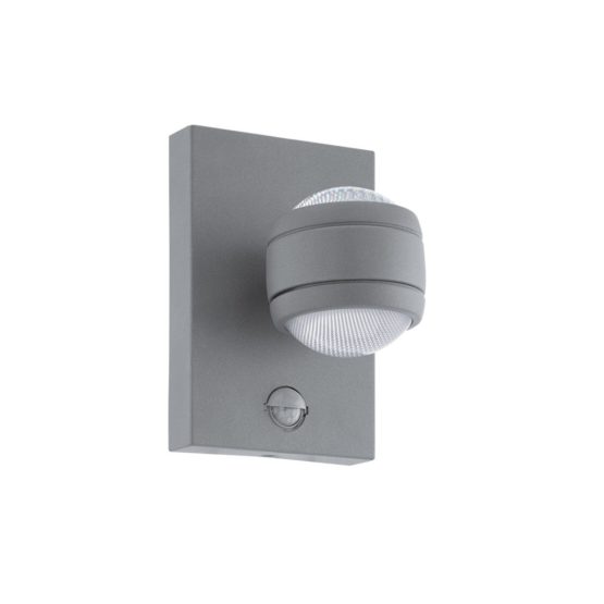 EGLO 96019 LED Silver Outdoor Wall Light SESIMBA 1 - Image 2