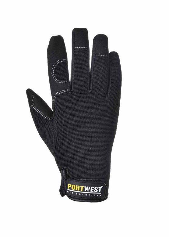 Portwest General Utility – High Performance Glove, Color: Black, Size: L, A700BKRL - Image 2