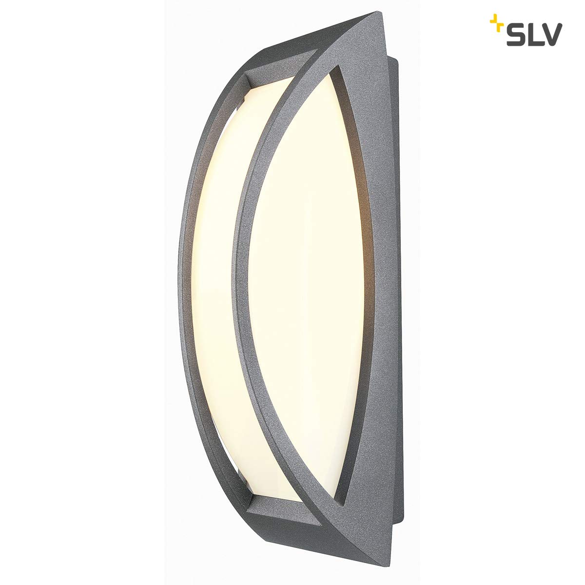 SLV Surface-Mounted Wall and Ceiling Light Meridian 2 / Illumination for Walls, Paths, entrances, LED Outdoor spot