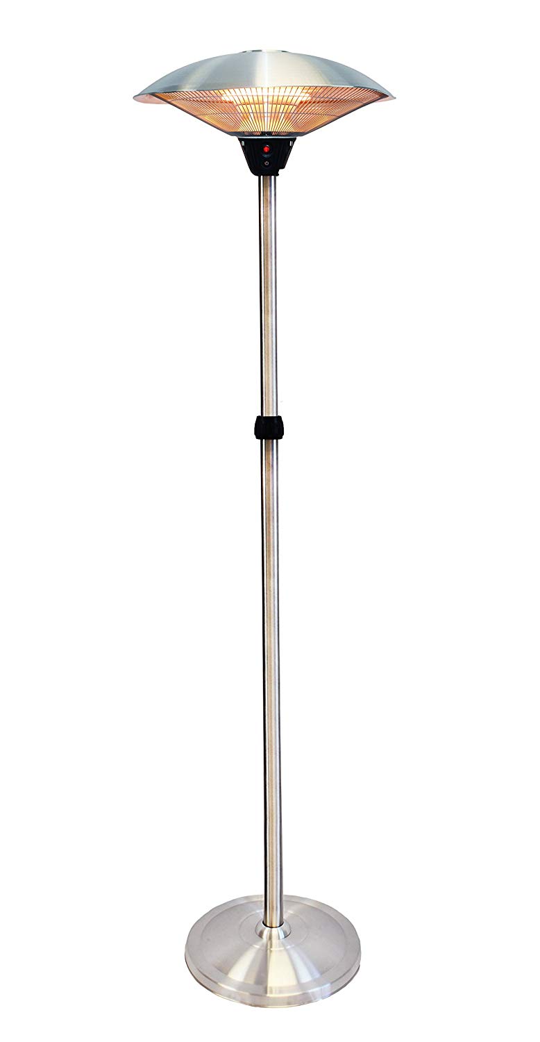 Airwave 2100W Infrared Halogen Freestanding Slimline Outdoor Electric