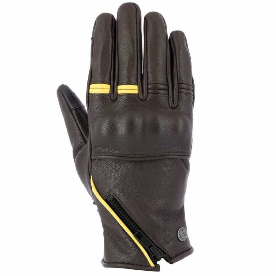 V Quattro Design Murano 18 Women's Gloves, Brown, Small