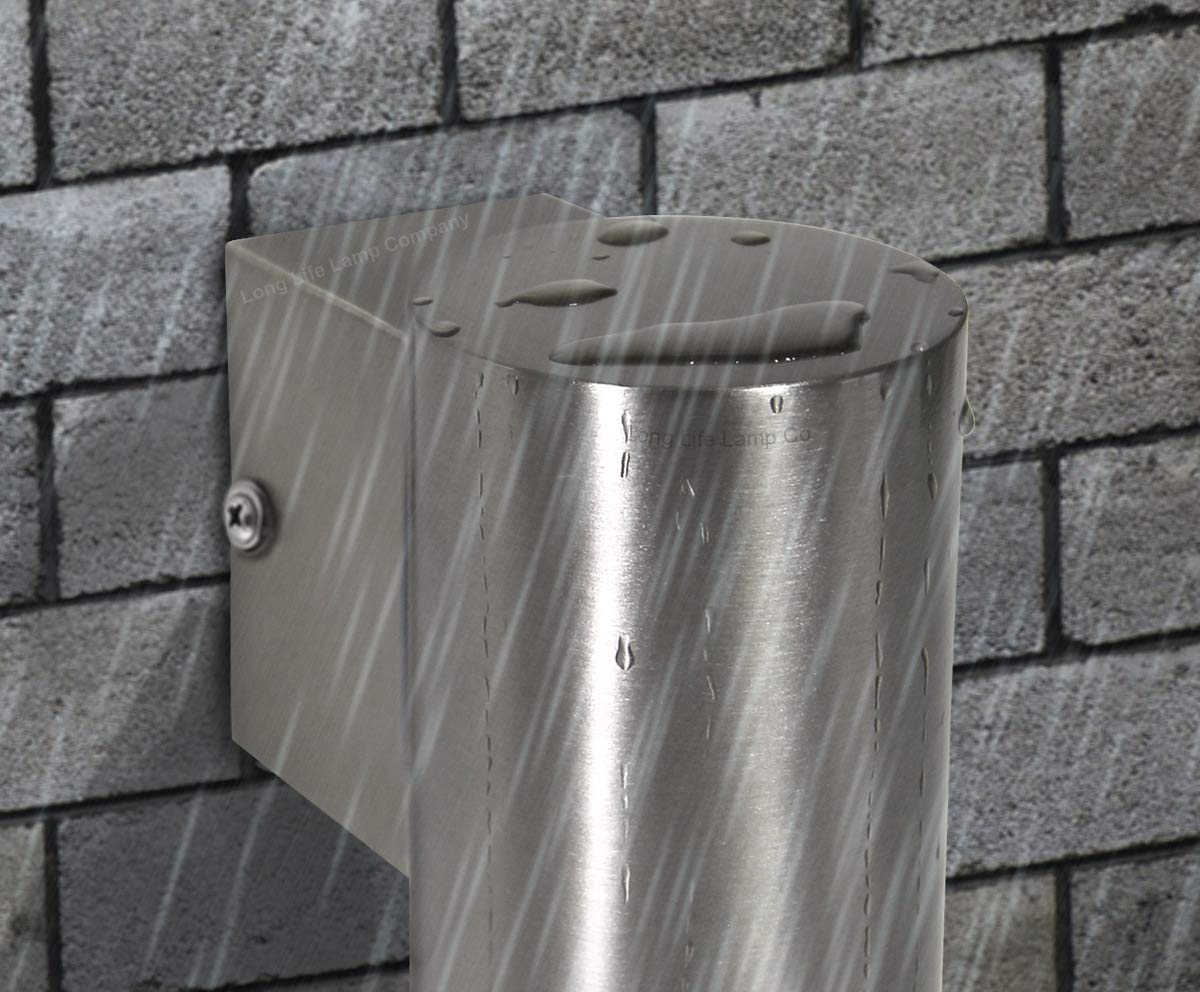 LED Stainless Steel Single Outdoor Wall Light IP65 Wall Light 5watt 5WZLC01 400 Lumens LEDs Energy Saving - Image 2