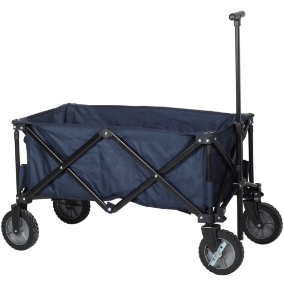 Campart Travel HC-0910 - Foldaway trolley Foldable Capacity:70 kg, Blue, One Size - Image 2