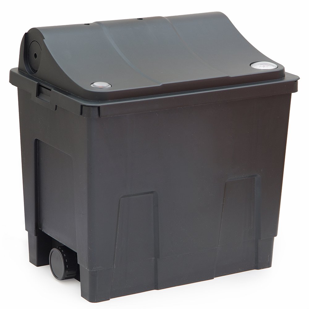 Small Fish Pond Filter Box - Koi/Goldfish - Ponds up to 6000L Full Kit - Includes 9w UV 2300L/H Pump hosing and clips - Image 2