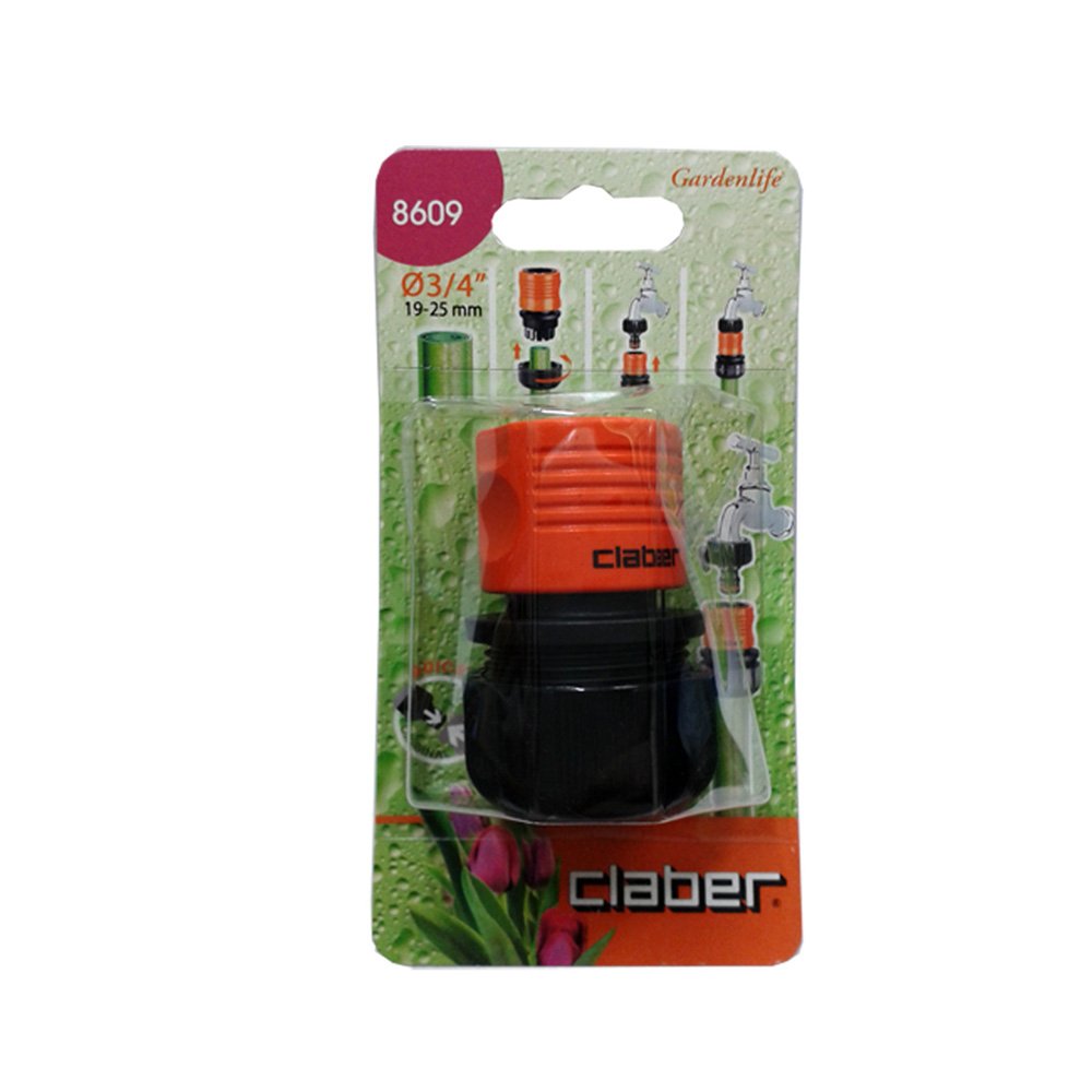 Claber 8609 Rapid Fittings for Rubber, 3/4 - Image 3