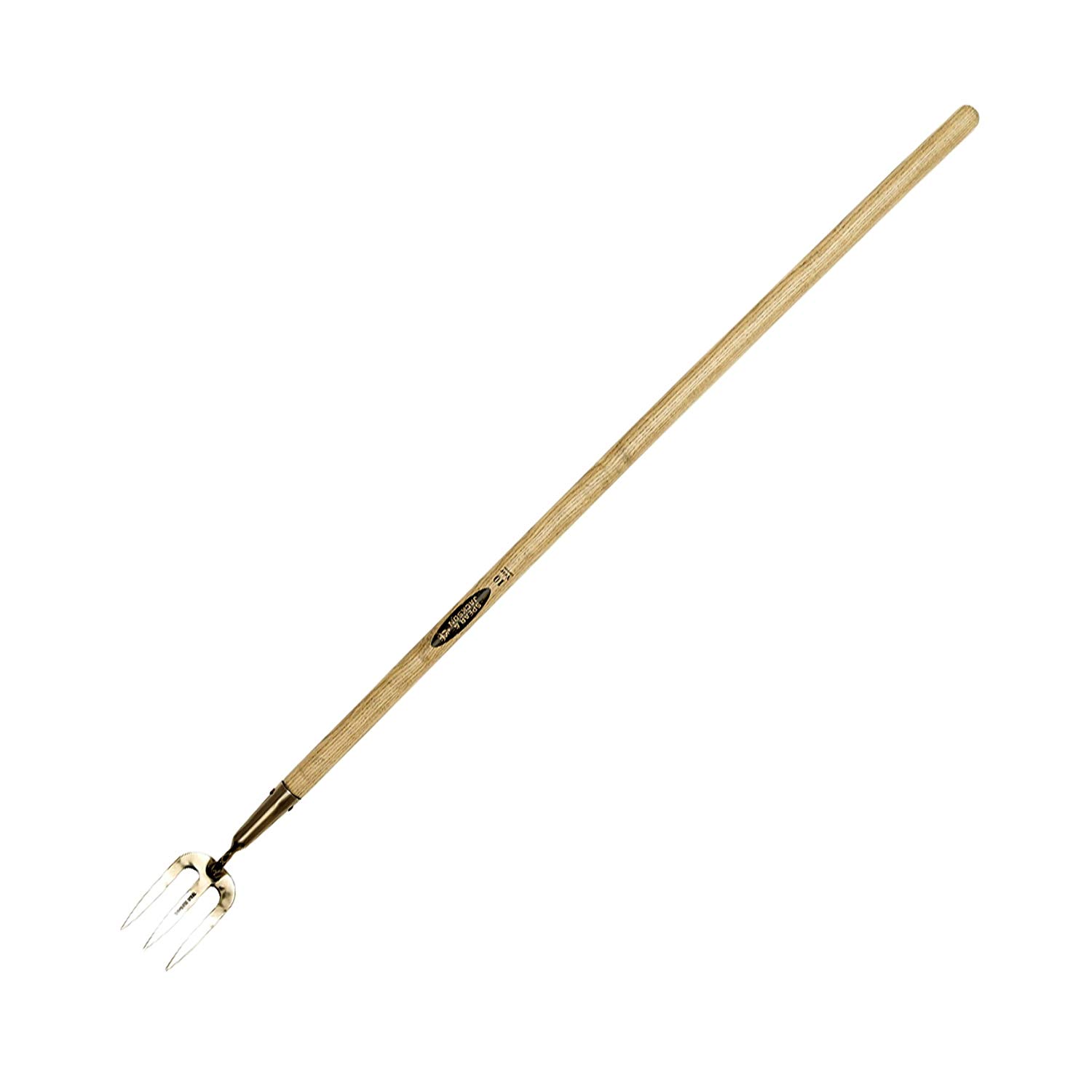 Spear & Jackson 5510WF Traditional Stainless Steel 42" Handle Long Handled Weed Fork, Blue