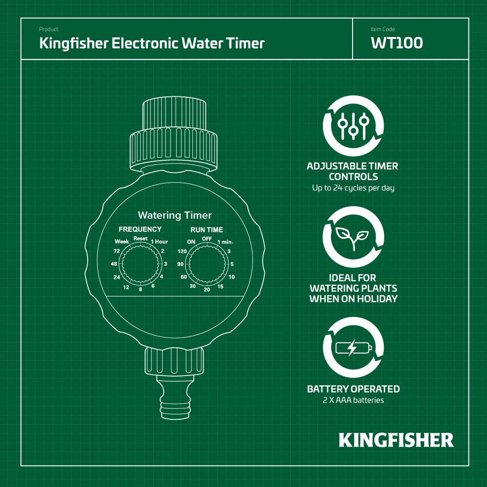 Kingfisher Electronic Water Timer BigaMart