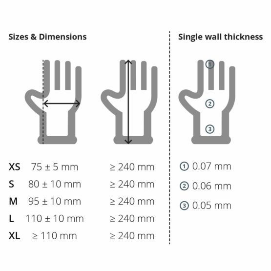 Unigloves UCV1204 Large Vinyl Powder Free Gloves (Box of 100) - Image 3