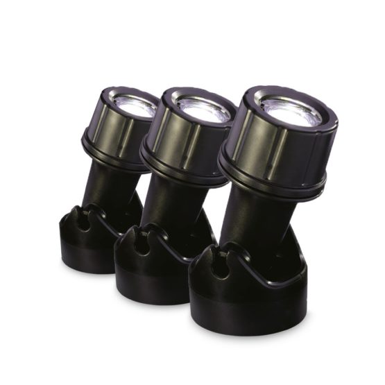 Blagdon Ultra Bright LED Pond and Garden Lights, 1 Watt (3 Lights)