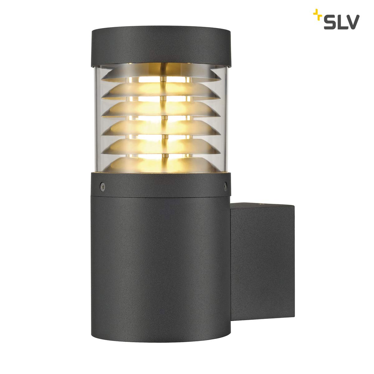 SLV Surface-Mounted Wall Light F-POL Wall/Illumination for Walls, Paths, entrances, LED Outdoor spot, Surface-Mounted Outdoor Light